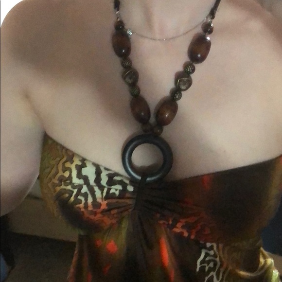 Halter top drawstring - Picture 4 of 7